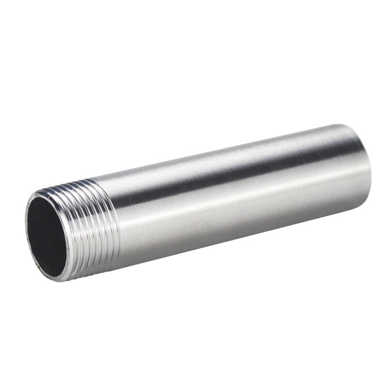 304 Stainless Steel Weld Nipple – 100mm (4") Extension Pipe with Male BSP Thread