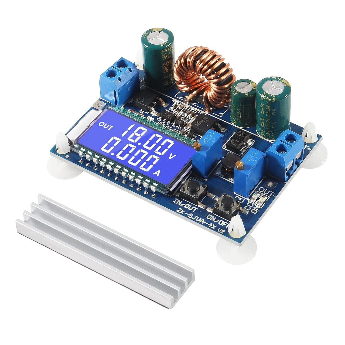 35W adjustable buck boost LCD DC-DC converter module image 3