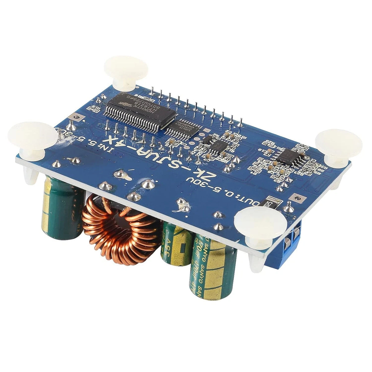 35W adjustable buck boost LCD DC-DC converter module image 4