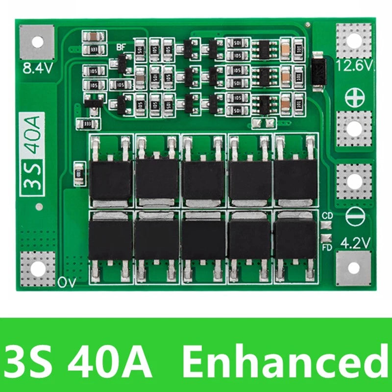 3S 40A Enhance lithium battery protection board