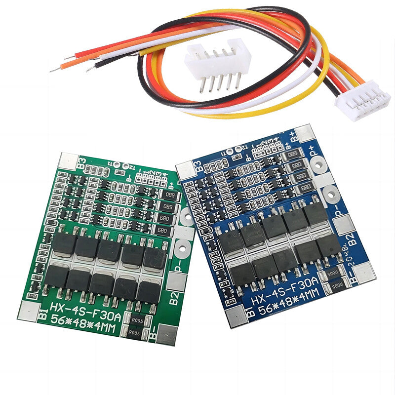 4S 30A BMS battery protection board – main view