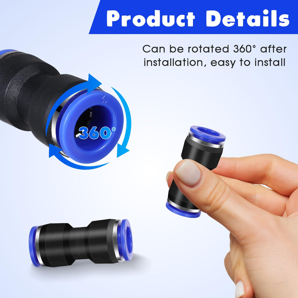 Quick-release pneumatic air-line connector product details