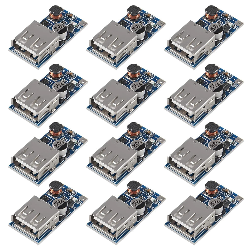 DC-DC step-up boost converter module with USB output