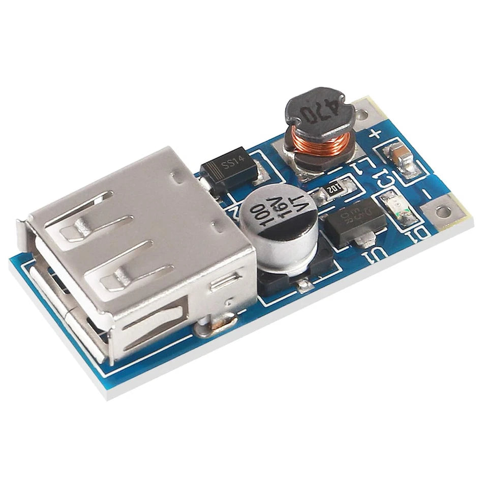 DC-DC converter input and output connections