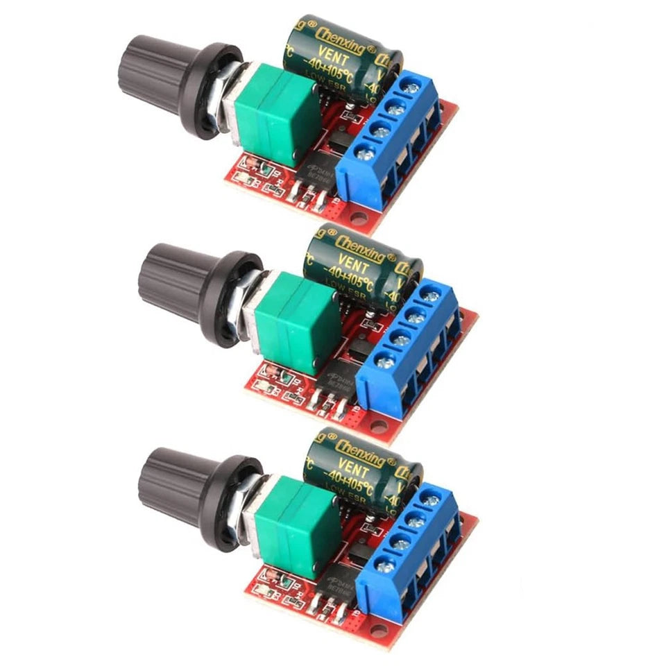 DC motor speed controller application