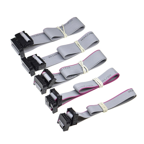 IDC ribbon cable connector detail