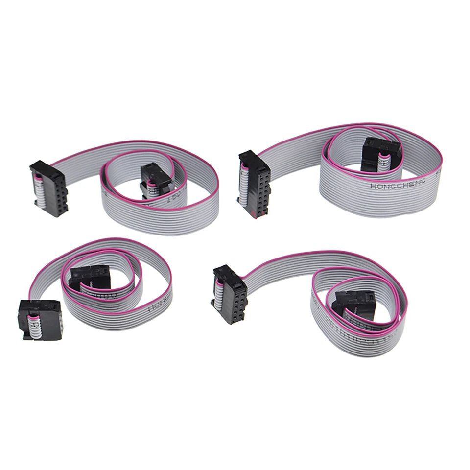 IDC ribbon cable lead pin options