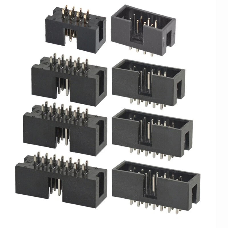 JIEERSHI IDC 2.54mm ribbon cable socket connector