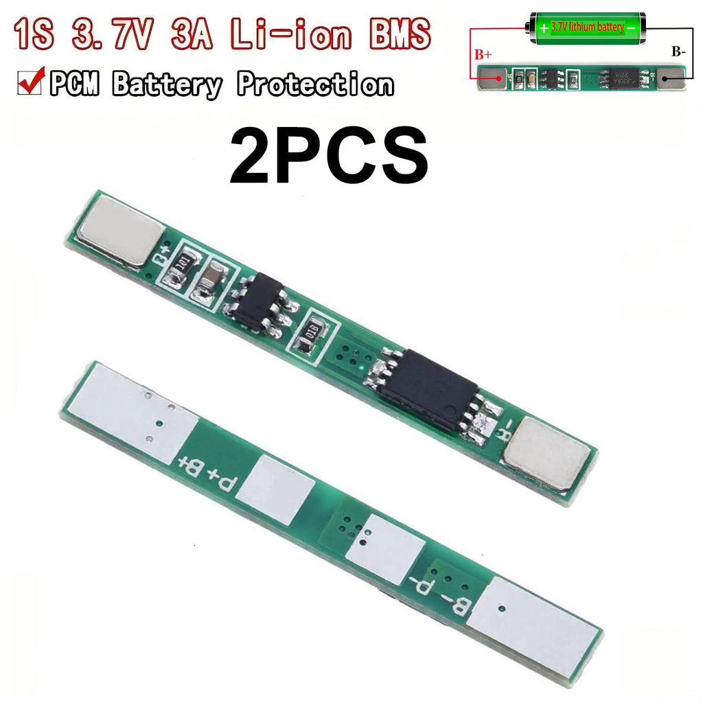 1S 3.7V 3A Li-ion LiPo BMS protection board - view 8