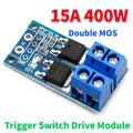 Dual MOSFET PWM driver module DC 5V-36V 15A 400W - 1