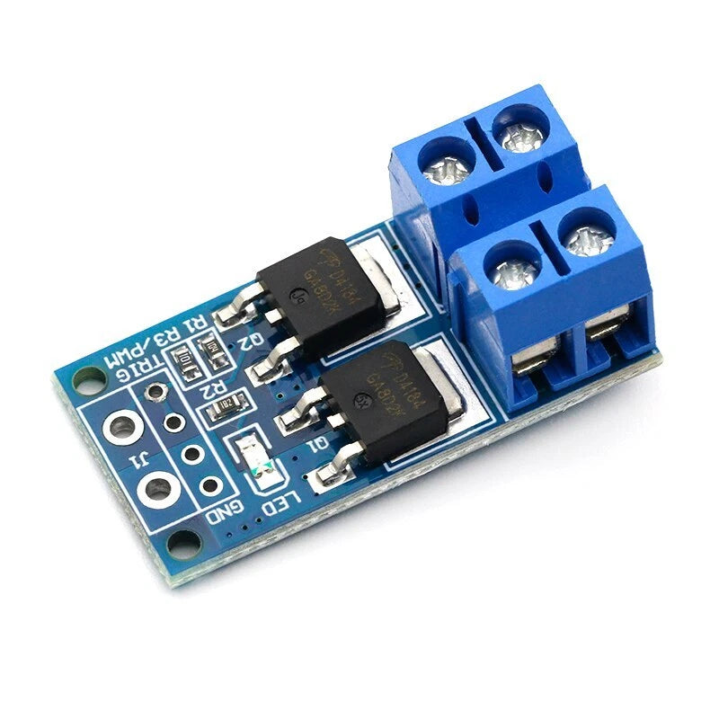 Dual MOSFET PWM driver module DC 5V-36V 15A 400W - 2