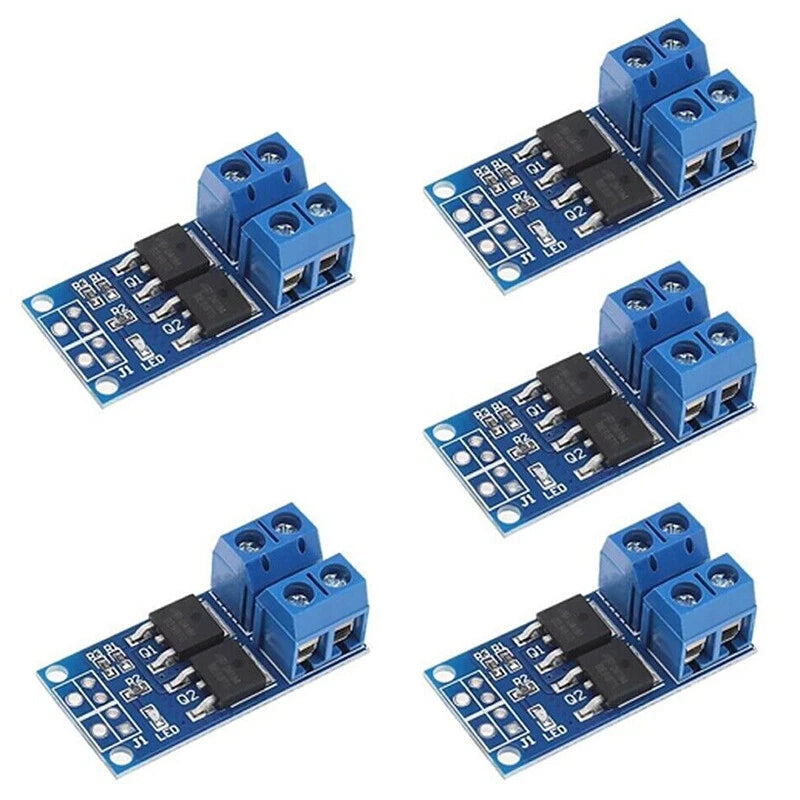 Dual MOSFET PWM driver module DC 5V-36V 15A 400W - 7