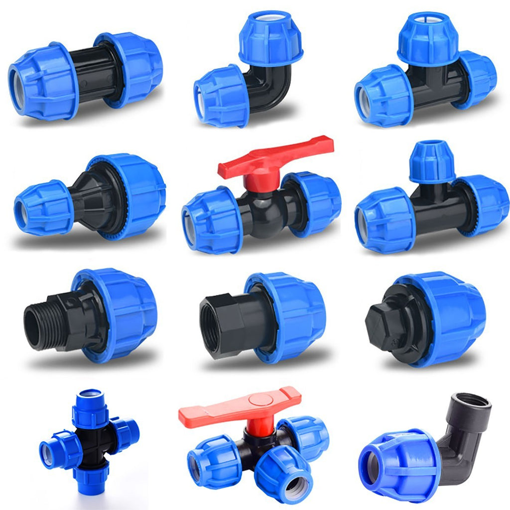 MDPE compression water pipe fitting – product detail 1