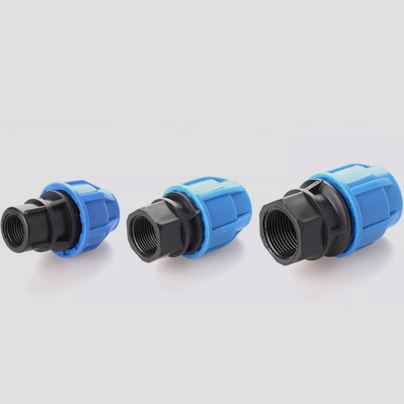 Female Thread Straight MDPE compression fitting