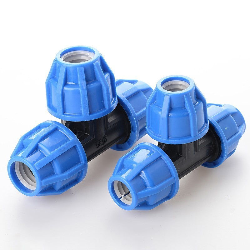 Tee MDPE compression fitting