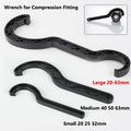 Wrench MDPE compression fitting