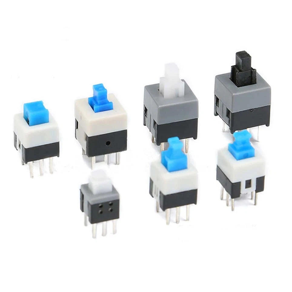 Mini square 6-pin PCB push button switch – product image 1