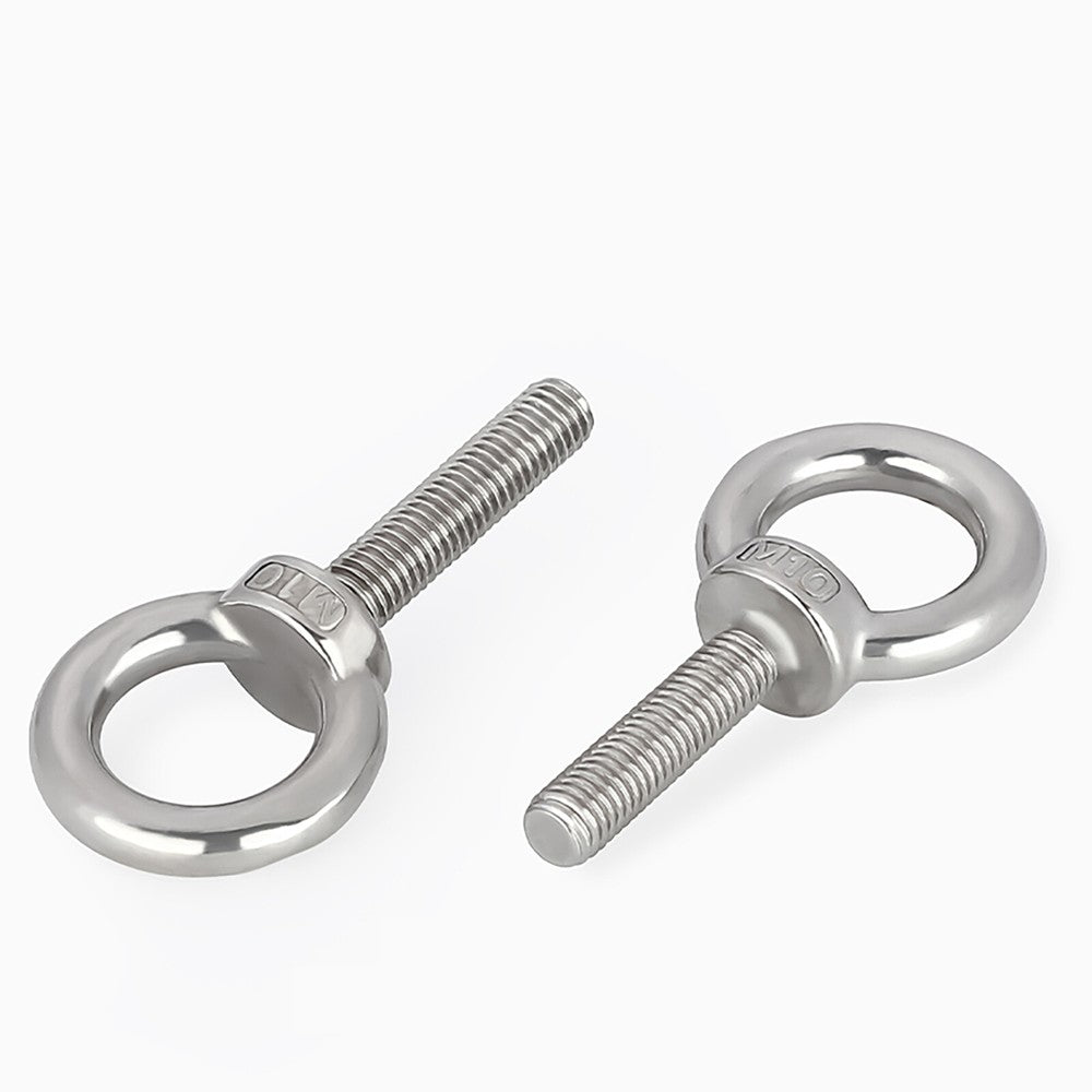 304 A2 Stainless Steel Lifting Eye Bolts - Metric Thread DIN 580 (M3 - M24)