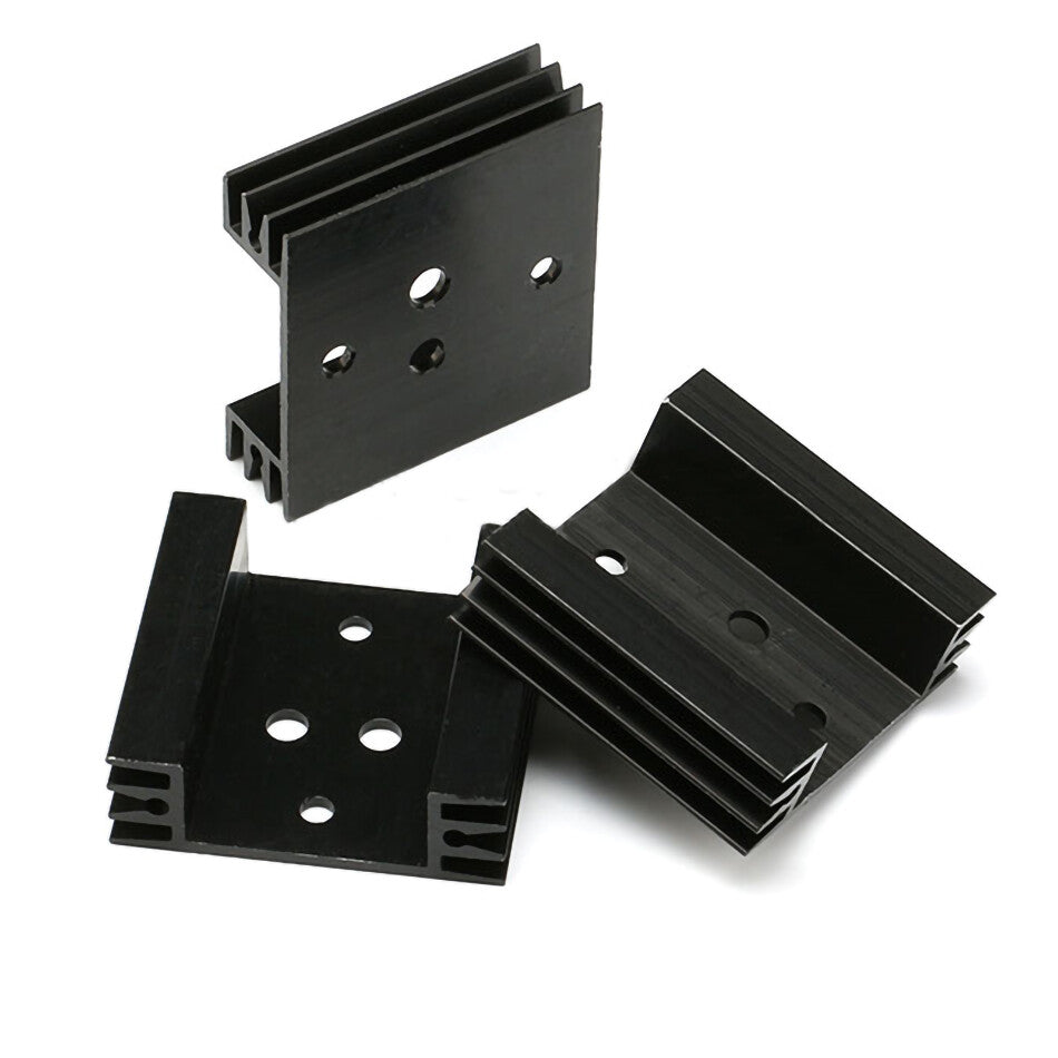 High-Performance Aluminium Heatsink Radiator | Universal Thermal Cooling Blocks (Various Sizes)