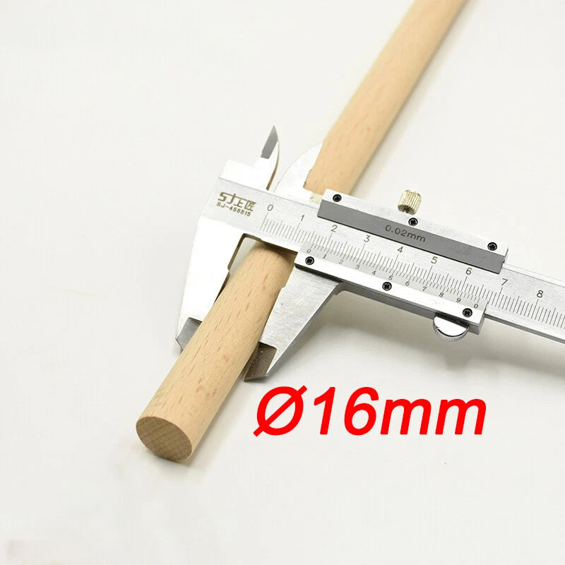 Wooden Dowel Rod 5,8,10,12,15,18,20-60mm Diameters x 100/200/300mm Wood Doweling