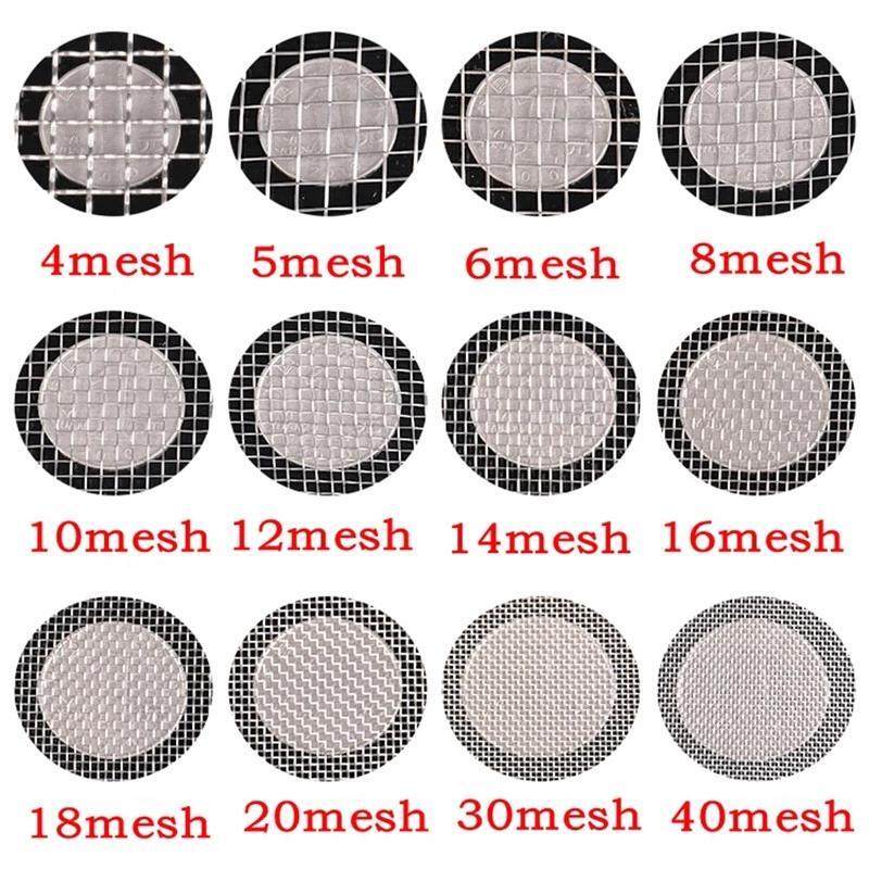 Premium 304 Stainless Steel Woven Wire Mesh Screen |  4 - 500 Mesh Filtration