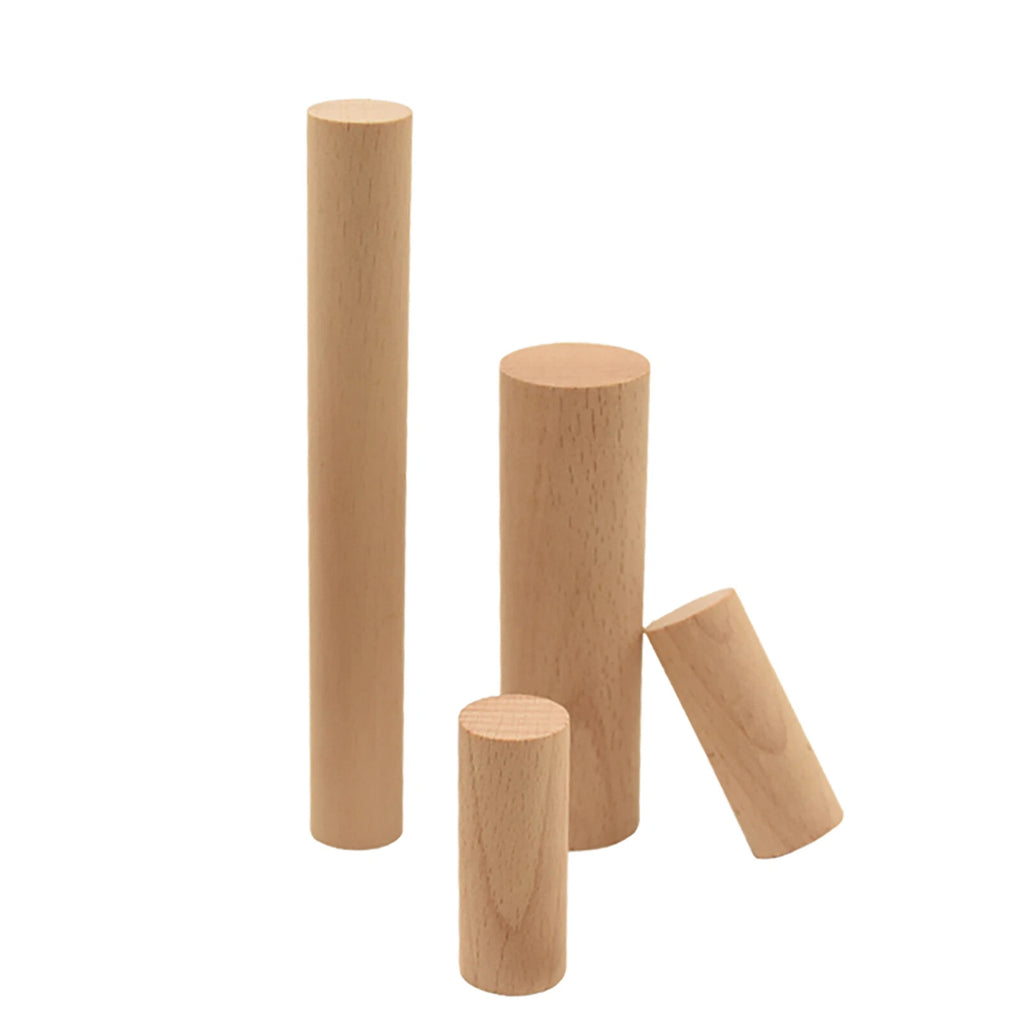 Wooden Dowel Rod 5,8,10,12,15,18,20-60mm Diameters x 100/200/300mm Wood Doweling