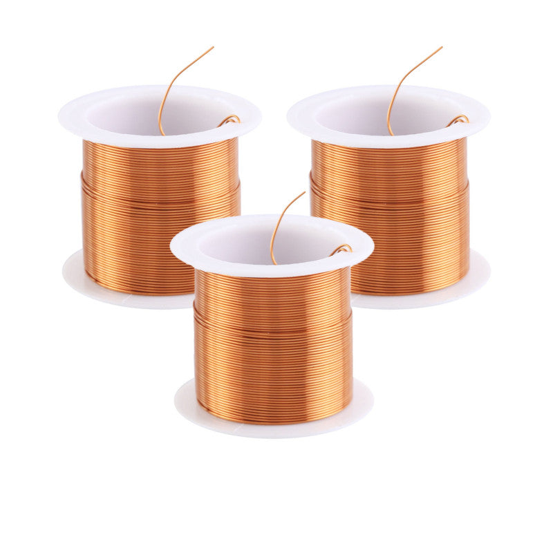 Enameled Copper Magnet Wire | High-Temperature Lacquered Insulation | 0.04mm - 1.3mm Sizes