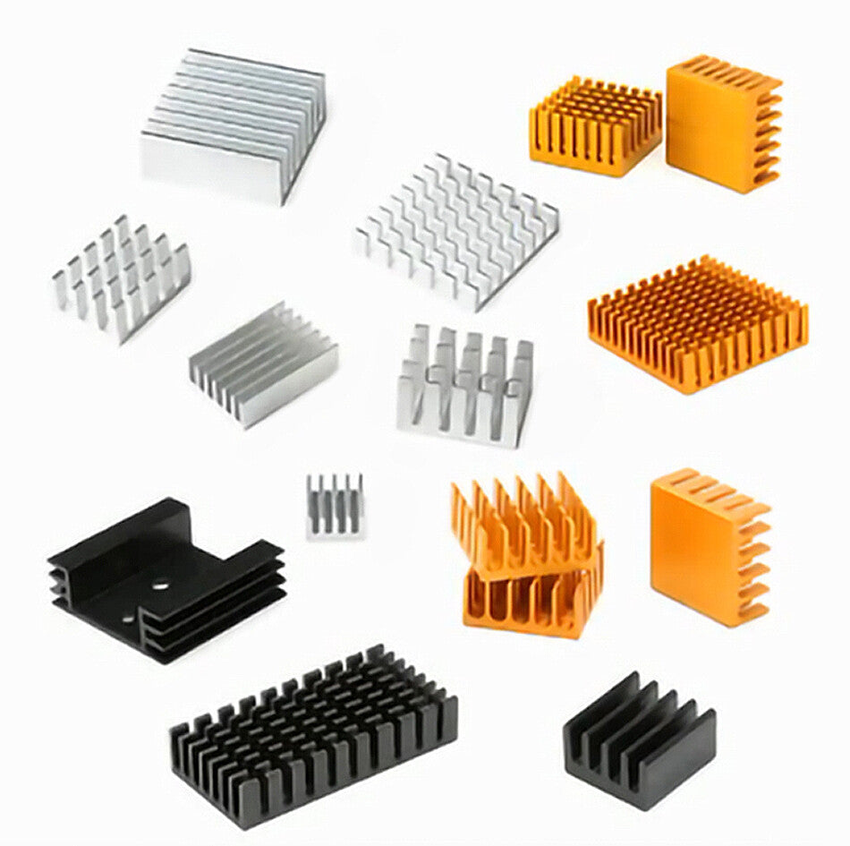 High-Performance Aluminium Heatsink Radiator | Universal Thermal Cooling Blocks (Various Sizes)