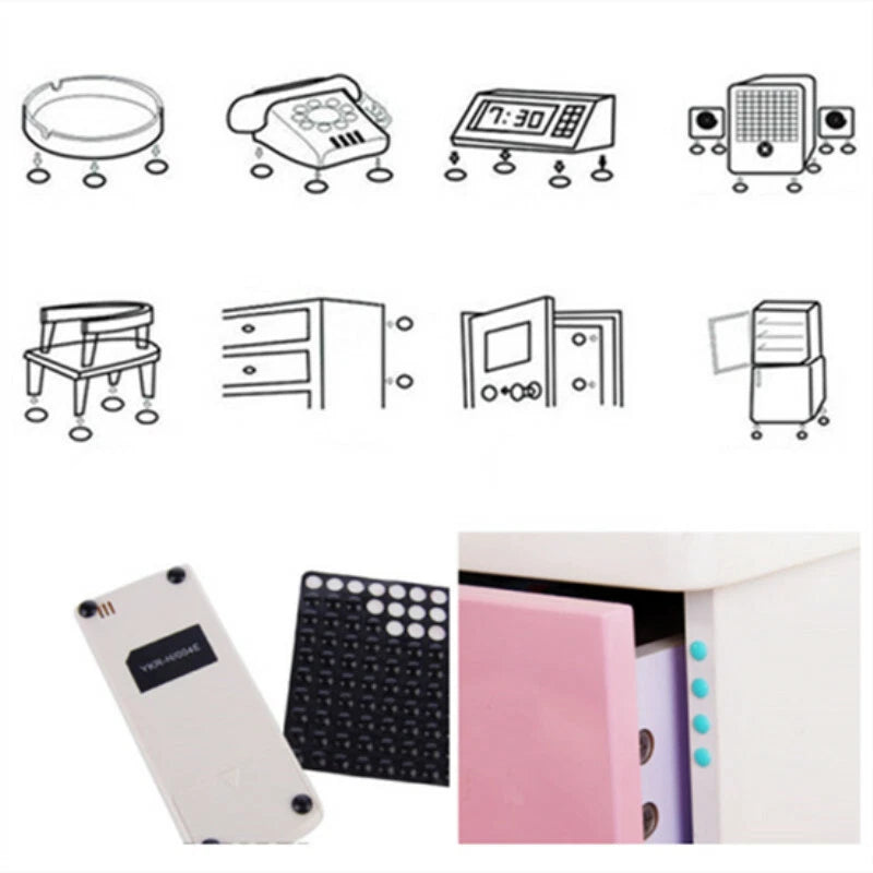 JIEERSHI self-adhesive silicone rubber feet – product image 2