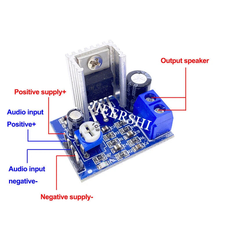 TDA2030A 18W mono audio amplifier board