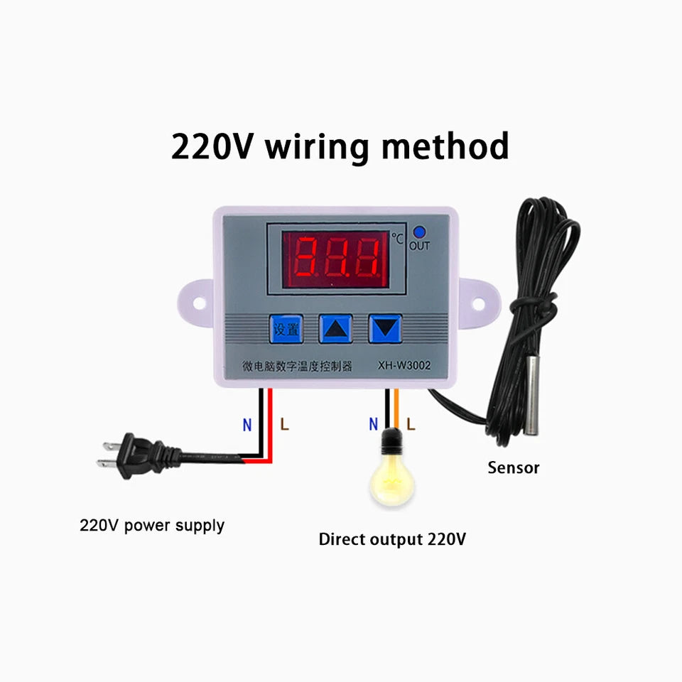 XH-W3002 thermostat controller details