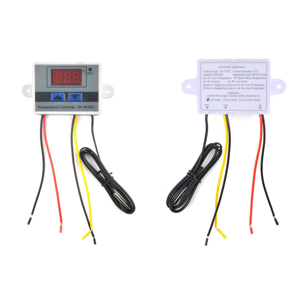 Digital thermostat application example