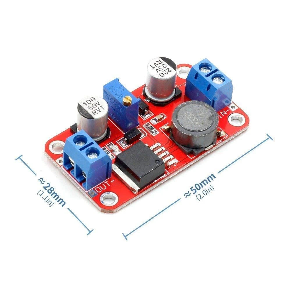 XL6019 DC–DC adjustable step-up voltage converter – view 4